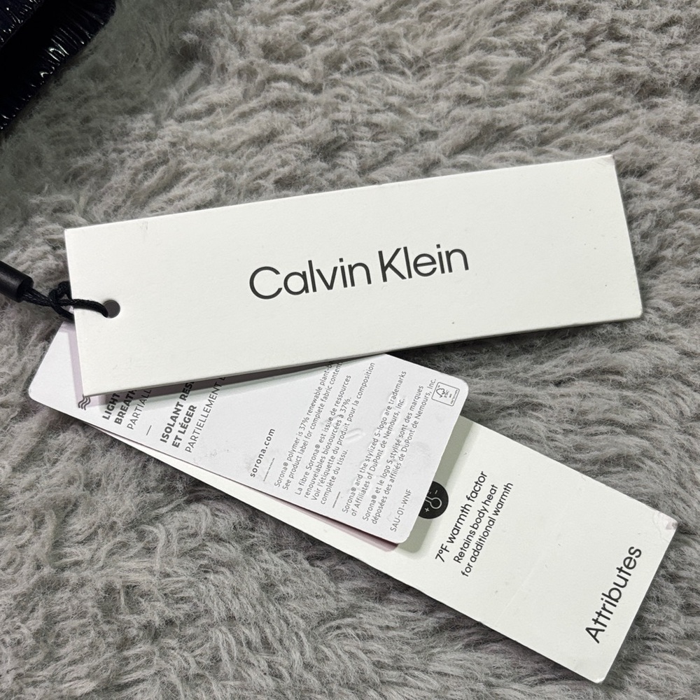 Calvin Klein Shiny Puffer Jacket - Picture 2 of 11